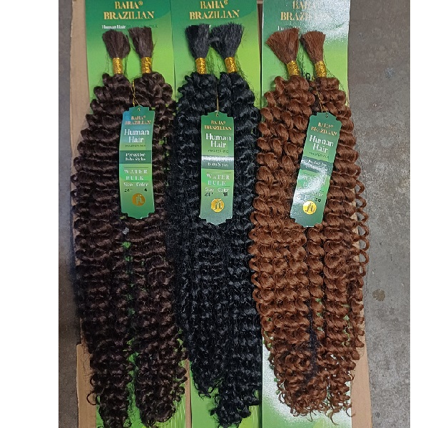 Baha Brazilian Human Hair Mix Water Bulk 18"